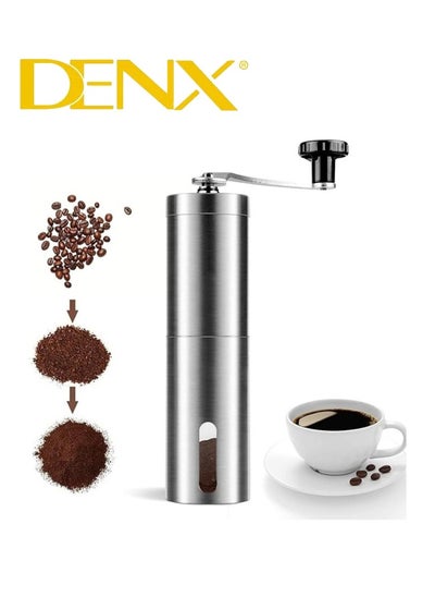 Buy Easy-To-Use Stainless Steel Manual Coffee Grinder With A Capacity Of 40g in Saudi Arabia