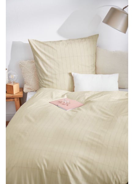 Buy Premium Cotton Duvet Set 135 x 200 cm, Cream in UAE