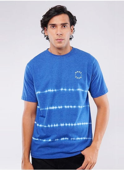 Buy Men's Comfortable Cobalt Blue T-Shirt in UAE