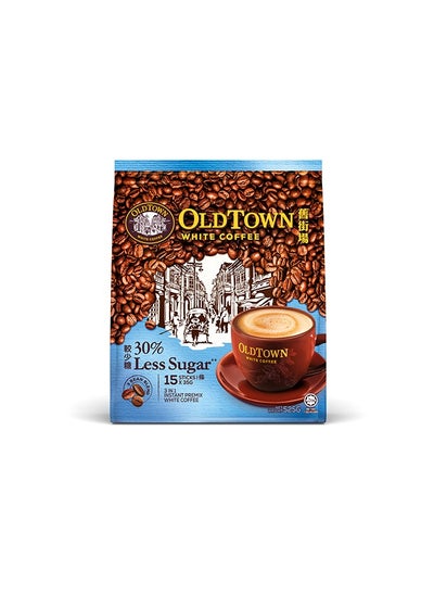 Buy OLDTOWN White Coffee 30% Less Sugar (15 x 35g) in UAE