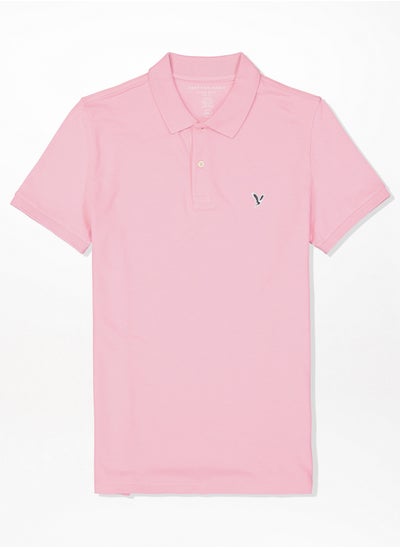 Buy AE Slim Flex Polo Shirt in Saudi Arabia