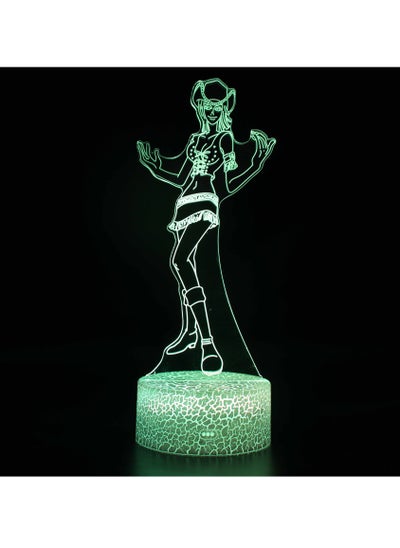 Buy Anime Nico Robin Nami Luffy Sanji 3D Night Light, Manga Figure Luffy Zoro Touch Bedside Lamp 16 Color Bedroom LED Night Light, Anime Luffy 3D Desk Lamp for Birthday Christmas to Boys/Girls/Fans in UAE