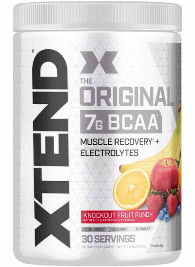 Buy Xtend Original BCAA, Knockout Fruit Punch, 30 in Saudi Arabia