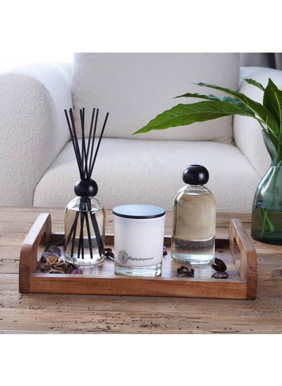 Buy Inspiration Black Diamond Reed Diffuser 350Ml - Clear in UAE