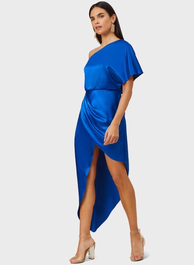Buy One Shoulder Satin Dress in UAE