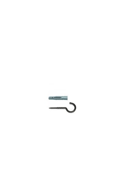 اشتري Fischer Nylon Expansion Fixing Plug W/Half Rnd Hooks Black SX 8 RHB B 2Pcs في الامارات