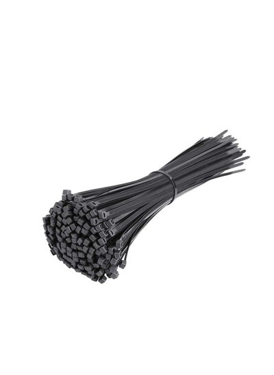 Buy Wintex Nylon Cable Ties 3.6X300mm Black in UAE