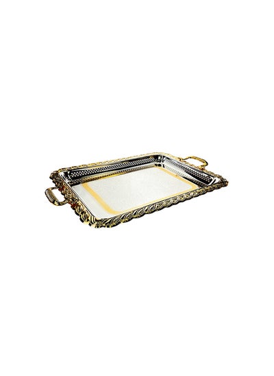 Buy Silverplated Large Size Rectangle Tray in UAE