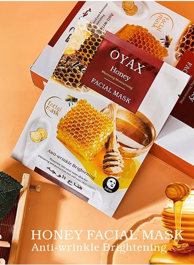 Buy OYAX Honey Mask Skin Care Deep Hydrating Moisturizing Sheet Mask in UAE