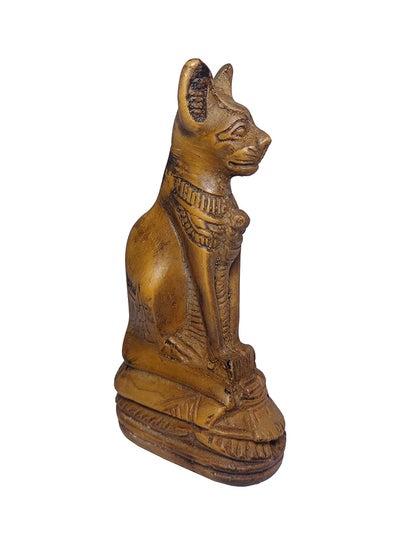 Buy Bonballoon Egyptian Handmade Bastet Bast Goddess Cat Pharaoh Figurine 3D Statue Ancient Handmade 3.4 Sculpture Collectible Mythology Miniature Figure Egypt Decor Decoration Decorative in Egypt