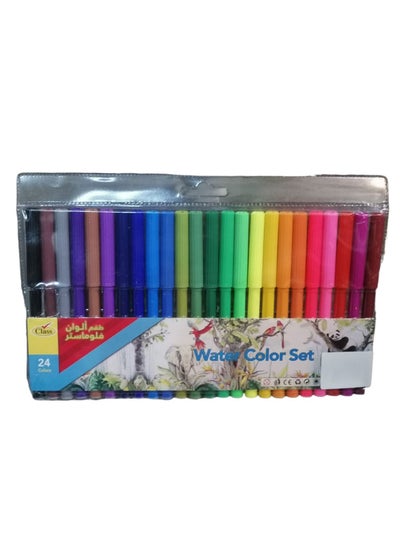 Buy 24 Pcs  Water Colors Set Multicolour in Saudi Arabia