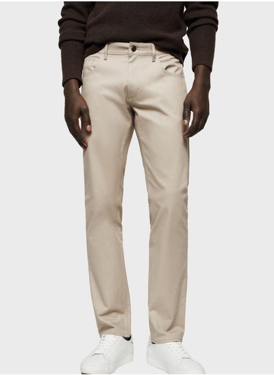 Buy Slim Fit Trousers in UAE