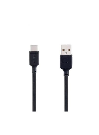 Buy MOMAX ZERO Type-C To USB-A Charge/Sync Cable 3A (1m) black in Egypt