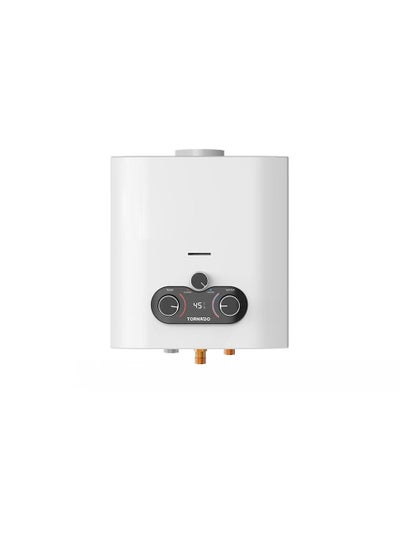 Buy Gas Water Heater 6 L Petroleum Gas White GHE-C06CTE-W in Egypt