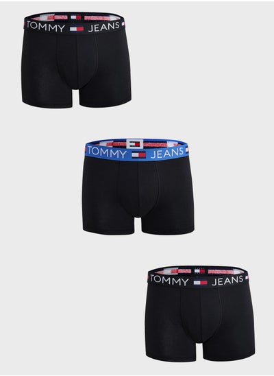 اشتري 3 Pack Logo Band Trunks في الامارات