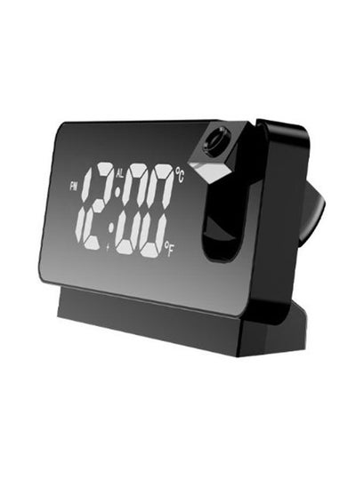 Buy Color LED Rechargeable Projection Alarm Clock with Projection on Ceiling in UAE