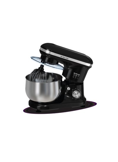 Buy Mix Max Stand Mixer-6 Speeds + puls ,5L , Splash Guard ,1000 Watt-Black-SH-M880 BLACK in Egypt