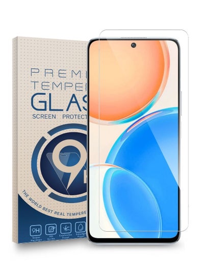 Buy Tempered Glass Screen Protector For Honor X8 Clear in Saudi Arabia