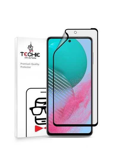 اشتري Techie 9D Matte Ceramic Screen Protector Film for Samsung Galaxy M54 – Smooth Feel Anti Fingerprint Bubble Free في السعودية