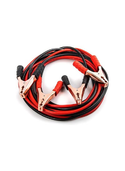 Buy Heavy Duty Car Battery Booster Cables Automotive Jumper Cables For Jump Starting Dead Or Weak Batteries Jumper Booster 1500 AMP 2 Meter Cable Multicolor in UAE