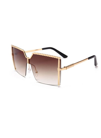 Buy Women Sunglasses By De Vani Gold Frame in Saudi Arabia