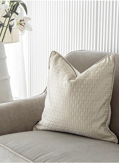 اشتري Cushion Thylane Klimt I (with filler) Pillow Knot Home Cover Set for Modern Sofa Contemporary Living Room Bedroom and Office Soft Washable في الامارات