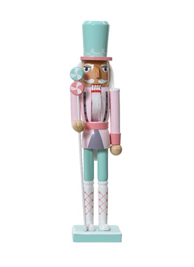 اشتري Kaemingk Nutcracker Pinewood With Sceptres Pink 38Cm, 1 Piece في الامارات