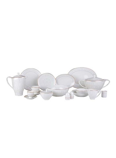 اشتري Dinner Settala Porcelain  62 Pcs - Louts في مصر