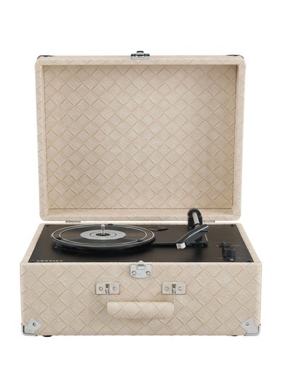 Buy Crosley CR6253B-LT Anthology Vintage 3-Speed Bluetooth in/Out Suitcase Turntable Light Tan in UAE