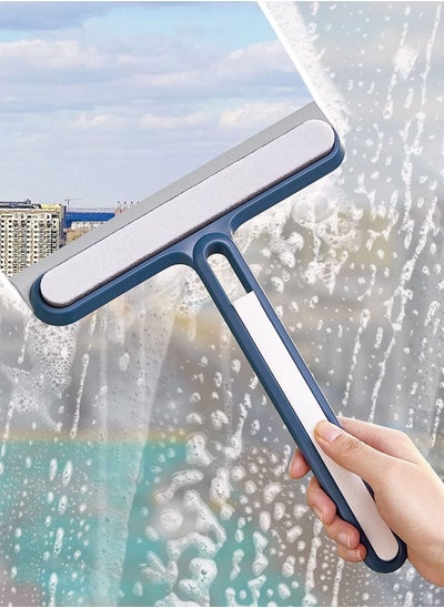 Buy Multi-Purpose Silicon Squeegee, Household Cleaning Tools, Mirror Wiper, Glass Window Cleaner Apply to Tiles, Shower Doors, Bathroom, Mirrors, and Car Windows, Doors in Saudi Arabia