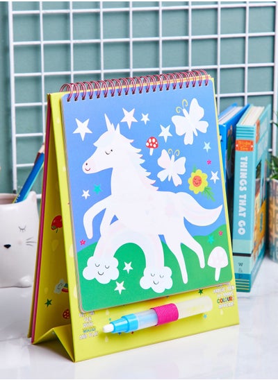 Buy Rainbow Fairy Magic Water Easel And Pen Set in UAE