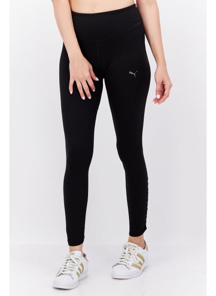 Buy Women Sportswear Fit Pull On Training Leggings, Black in UAE