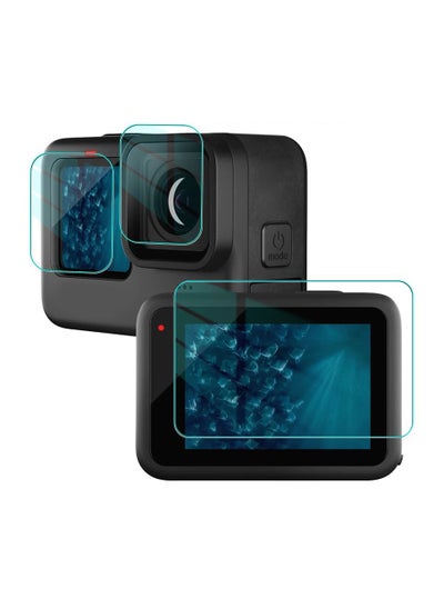 Buy Tempered Glass Camera Screen Protector for GoPro HERO 12/11/10/9 in Saudi Arabia