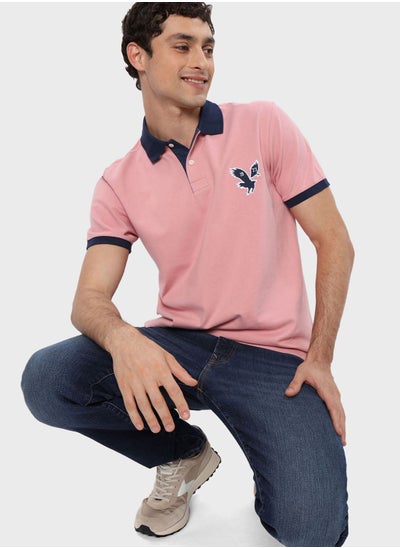 Buy Logo Pique Polo in Saudi Arabia