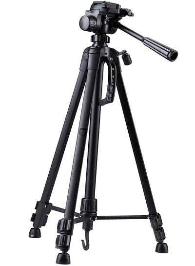 Buy WT-3520 (55-Inch) Aluminium Tripod, Universal Lightweight Tripod with Carry Bag for All Smart Phones, Gopro, Cameras in Egypt