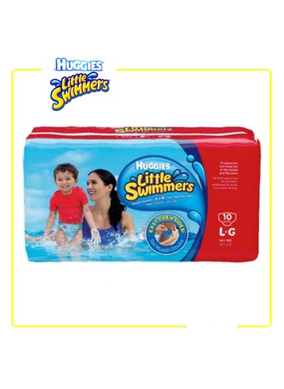 Buy Little Swimmers Swim Pants - Large - 14+kg - 10 count in UAE