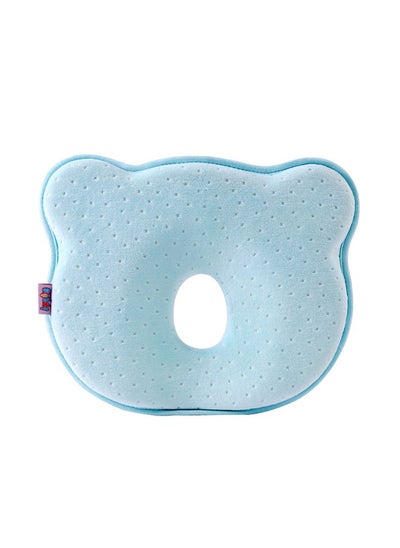 Buy Baby Pillow, Baby Memory Pillow, Newborn Shaping Pillow - (Blue 23cm*26cm) in UAE