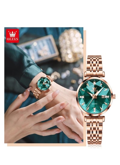 Buy Watches for Women Stainless Steel Quartz Water Resistant Analog Watch 32mm 5536 in UAE