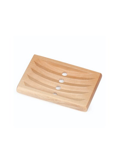 اشتري Najel Organic Skincare - Wooden Soap Dish في الامارات