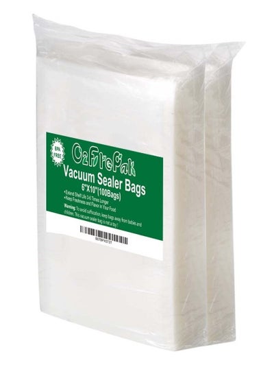 اشتري Commercial Grade Food Vacuum Sealer Bags 100pcs في الامارات