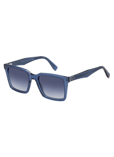 Buy Men's UV Protection Rectangular Shape Acetate Sunglasses TH 2067/S BLUE 45 - Lens Size: 44.5 Mm - Blue in UAE