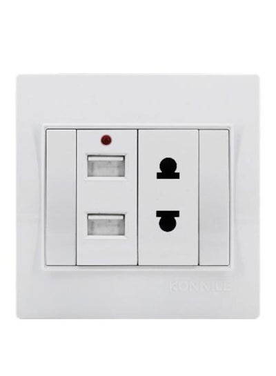 Buy American Electric Socket with USB With LifeTime warrenty. in UAE