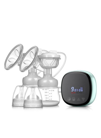 Buy Electric Breast Pump, Double Breast Pump with LED Display, Ultra-Quiet Rechargeable Milk Pump for Travel&Home in UAE