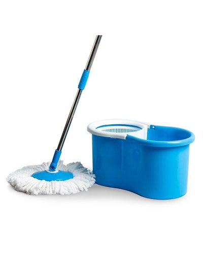 Buy Esqube 360° Spin Mop Set -  Blue color in UAE