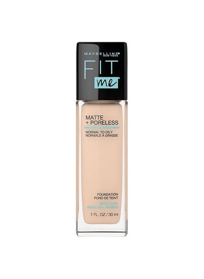 Buy Maybelline New York Fit Me Matte + Poreless Foundation -120 Classic Ivory in Egypt