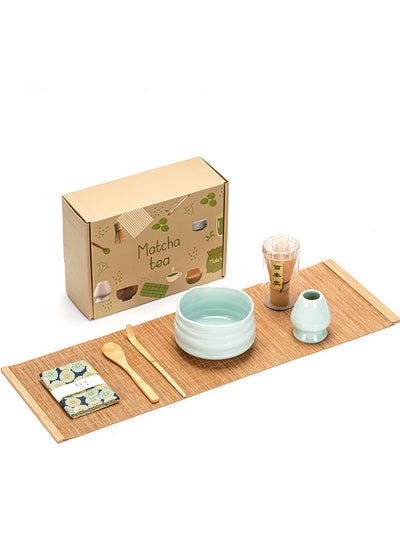 Buy Japanese Matcha Whisk and Bowl Set 7pcs Matcha Kit Tea Set in UAE