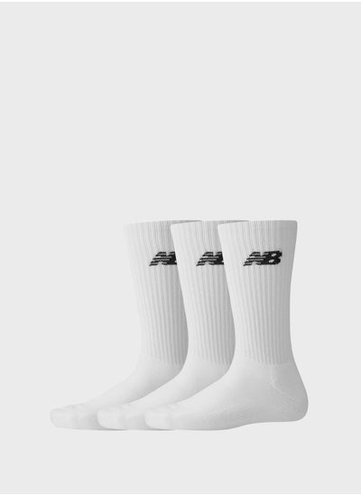 اشتري 3 Pack Everyday Crew Socks في الامارات