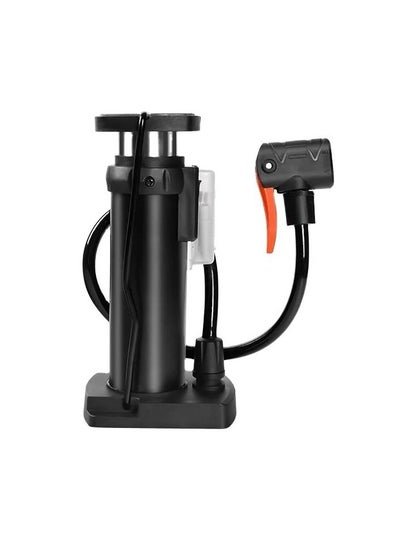 Buy SportQ Mini Bicycle Hand Air Pump/Inflator Foot Operated, Presta and Schrader Valves for Football and Basketball in Egypt