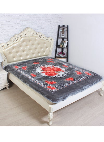 Buy Double Ply Premium Korea Quality Blanket Made by 100% Polyester SPUN YARN Obtained from Virgin Polyester Which is Suitable for winter and Rainy Season in UAE
