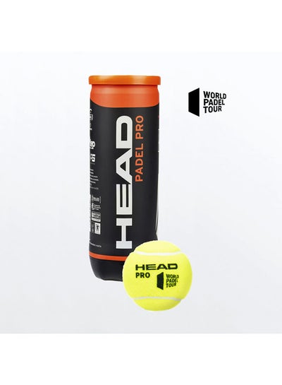 Buy HEAD® Padel Pro Ball - Can of 3 balls | Approved by World Padel Tour(WPT) in UAE